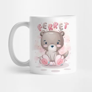 Teddy ferret Mug